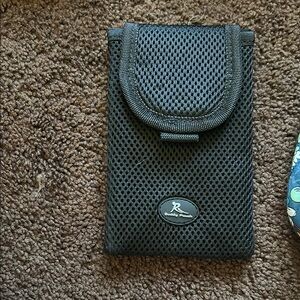 Black Mesh Phone Holder